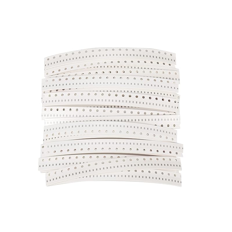 1200 PCS 30 Values 40 Each 0402 SMD Capacitor Assorted Kit 1pF-10uF Chip Ceramic Capacitor Electronic DIY Kit(1200 PCS 30 Values 0402)