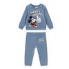 Baby Mickey Mouse Cotton Blend Hoodie And Joggers Set