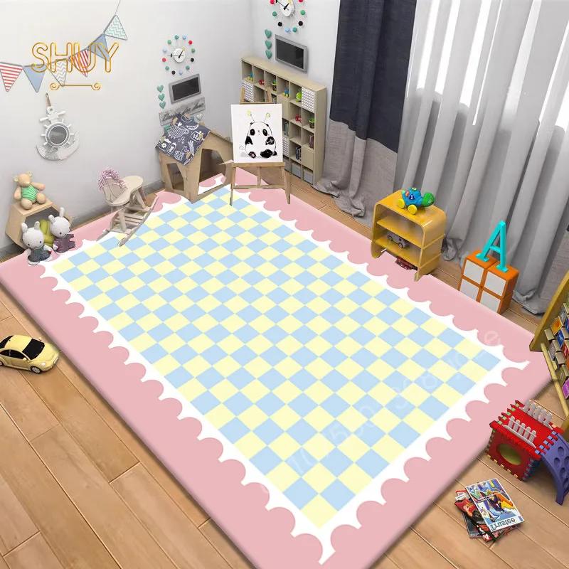 Dirt Resistant Aesthetic Carpet Custom Carpets Living Room Bedsides Custom Home Decoration Designer Stain-resistant Non-slip Rug