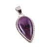 Natural Cacoxenite Gemstone Handmade 925 Solid Sterling Silver Pendant 1.5" q2q86