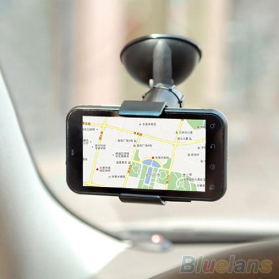 Universeller, um 360 Grad drehbarer Auto-Windschutzscheiben-Ständer, Halterung für Handys, GPS