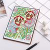 Neues Notizbuch Diamantmalerei Kinder DIY Kreativ Speziell geformter Heller Diamant 50 Seiten Notizbuch Aufkleber Diamant A5 Buch