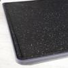 Black Granite-Effect Plastic Cutting Board 33x23cm