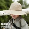 Children bucket hat outdoor boys sun hat camping hiking sun hat girls big brim sun hat middle older children