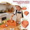 Easter Woven Radish-shaped Basket For Storage And Decoration