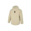 Adidas Solid Color Logo Outdoor Windproof Casual Running Hooded Jacket Men Jackets Khaki IP4924
