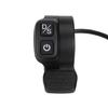 Tool Free Throttle Replacement Unit For Electric Bikes Durability ABS Construction Comfort Grip Design