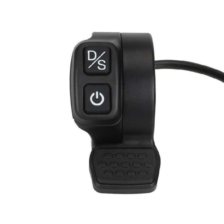 Tool Free Throttle Replacement Unit For Electric Bikes Durability ABS Construction Comfort Grip Design