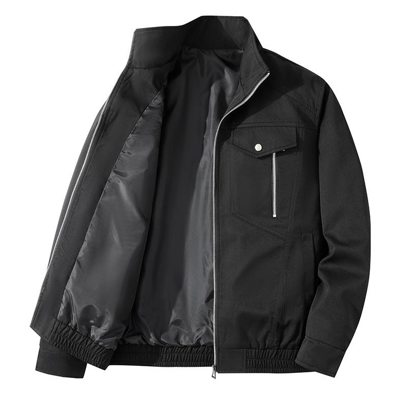 

Новая рабочая куртка с воротником-стойкой для мужской осени и зимы, американского уличного стиля высокого класса, красивая куртка-пилот 3XL