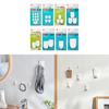 Abs Wall Adhesive Hooks Heavy Duty For Kitchen Bathroom Storage Tool Durable