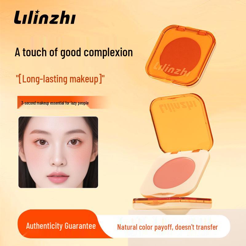 Lilinxhi Hydrating Matte Cream Blush - Energetic Nude for a Natural Glow