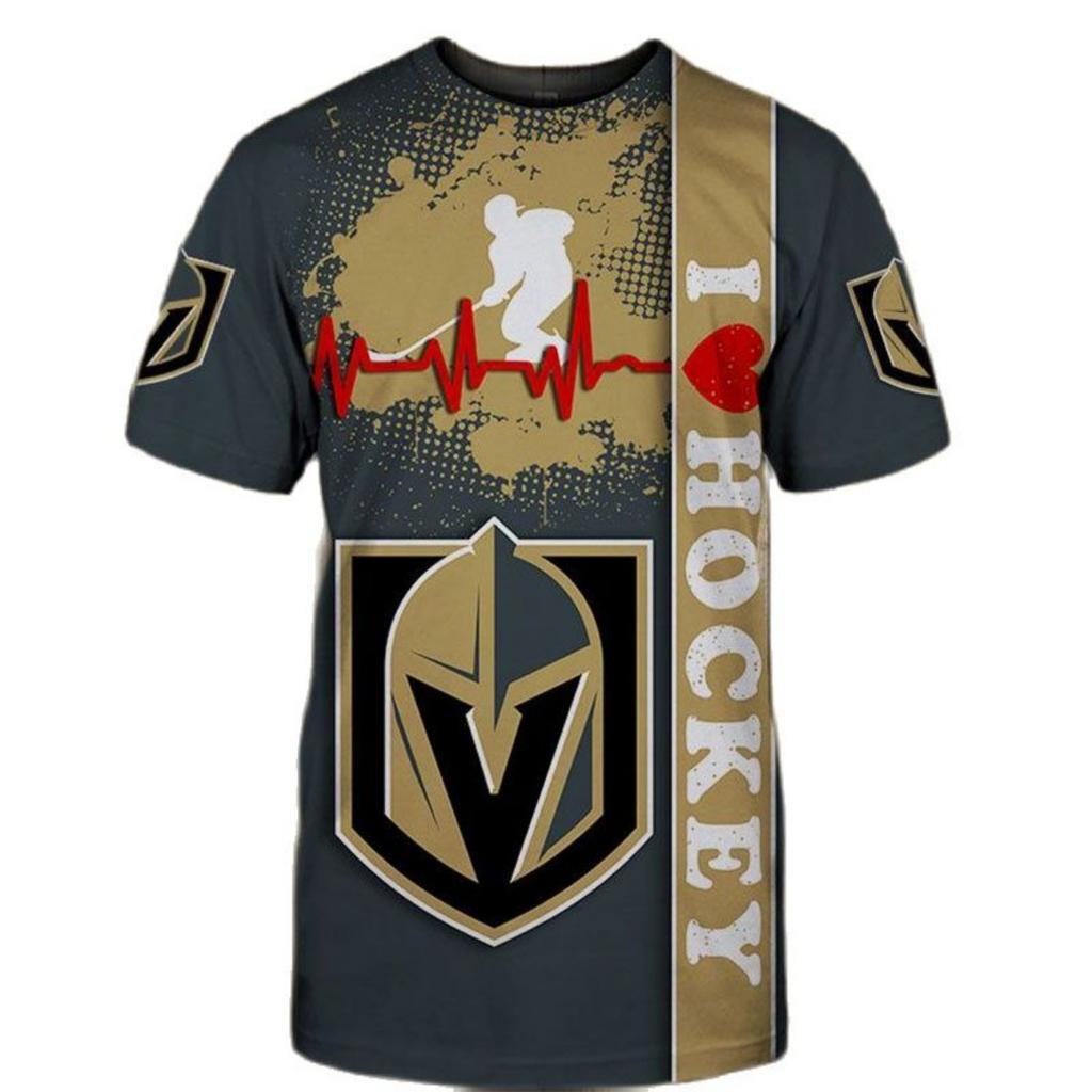 Letní hokej Pánské tričko s krátkým rukávem 3D potisk Street Personality Fitness Oversized O-límeček Lehký, rychleschnoucí top