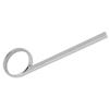 2PCS Metal Trumpet Slide Finger Ring Silver Metal Finger Pull Slide  For Trumpet