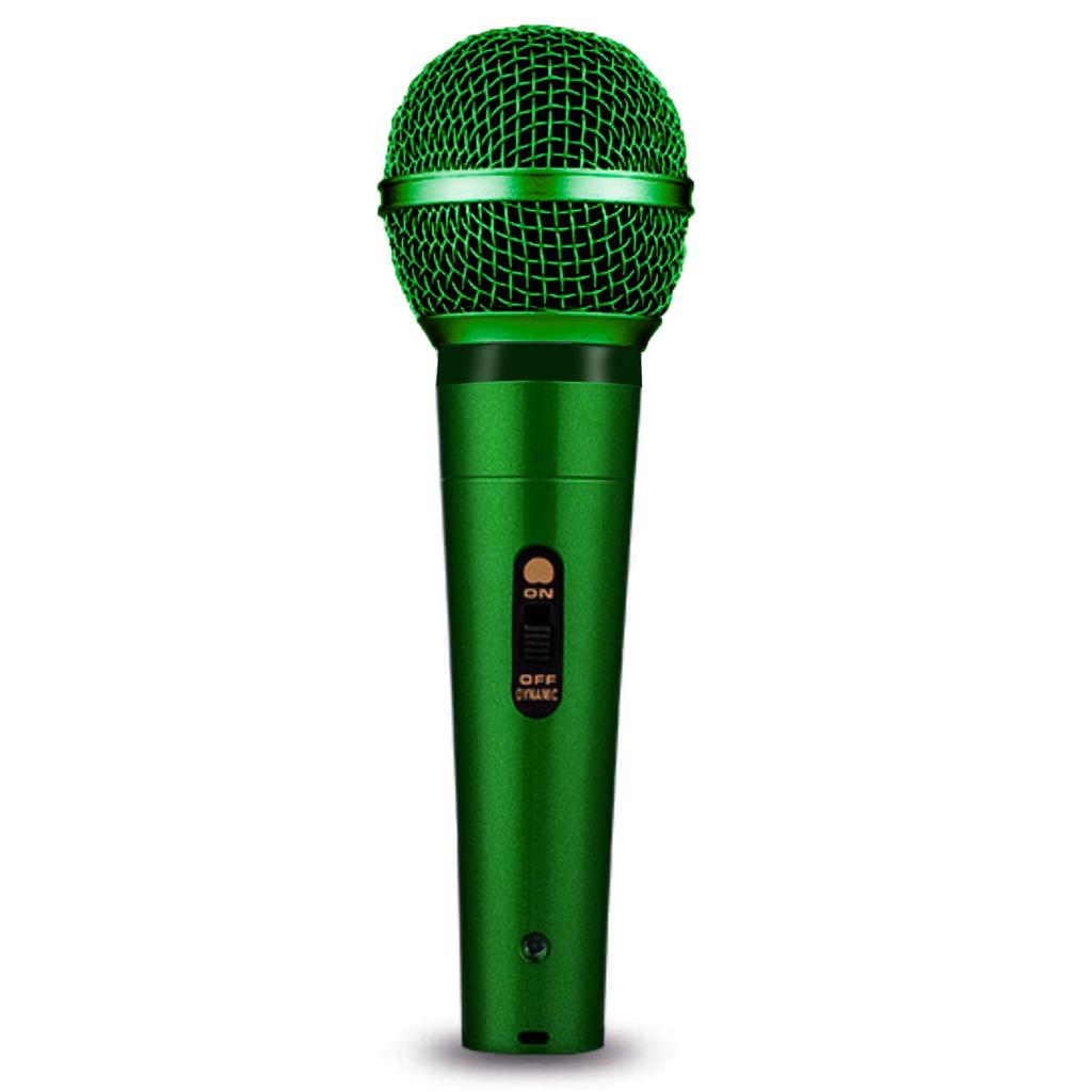 Fujirec Dynamic Microphone with XLR Phone Cable, Wired Handheld Microphone for Vocals, Narration, Karaoke, and DTM, with Switch, Unidirectional