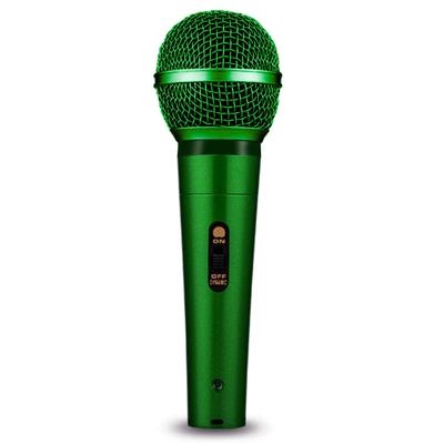 Fujirec Dynamic Microphone with XLR Phone Cable, Wired Handheld Microphone for Vocals, Narration, Karaoke, and DTM, with Switch, Unidirectional