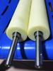 Custom Nylon & Plastic Roller Drums and Support Shafts for Conveyor Systems
