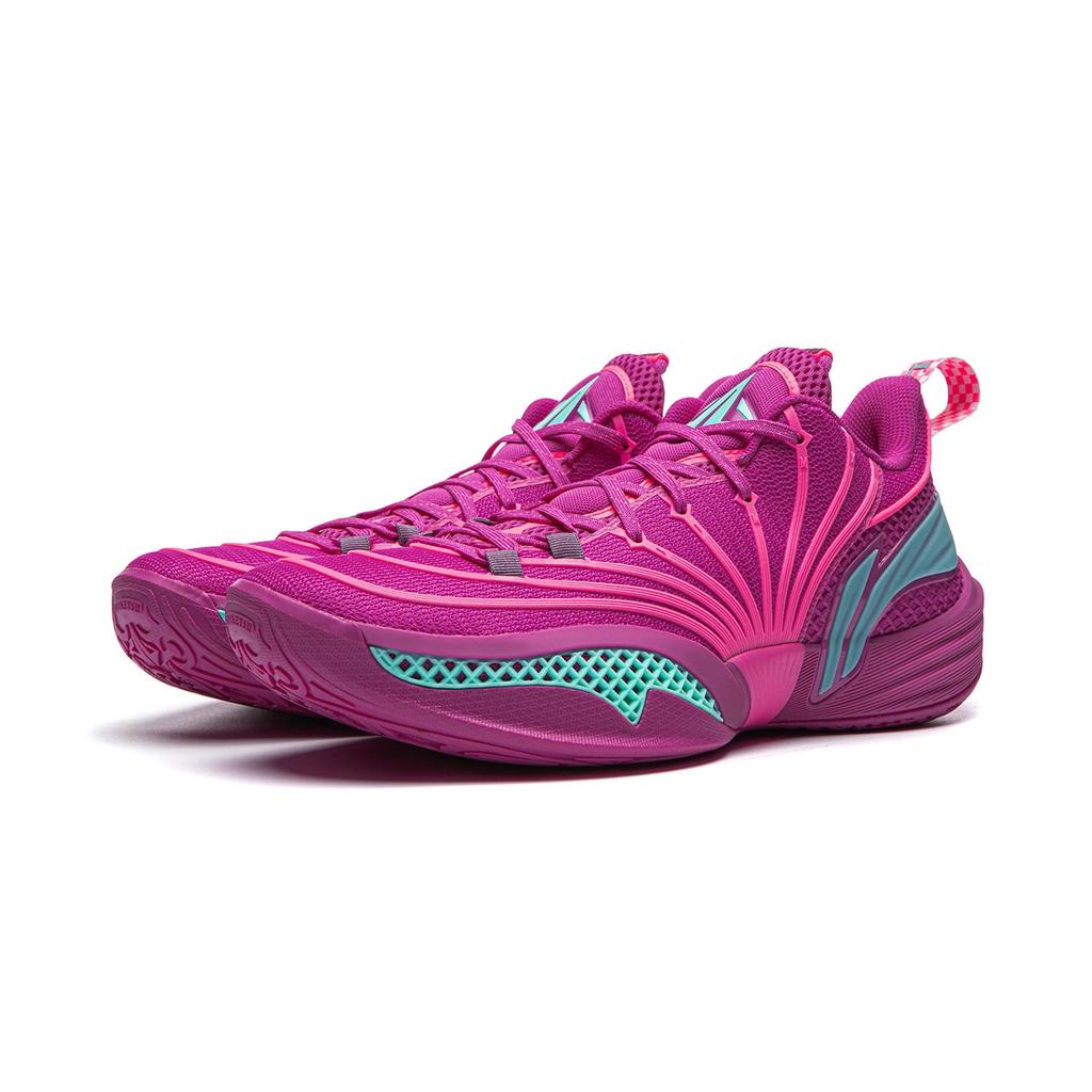 Li Ning JB BUCKETS2 Low top Basketball Shoes Men's Intense Purple ABAW041-1