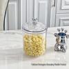 Silver Bear Airtight Food Storage Jars - Moisture-Proof for Kitchen Grains & Dried Goods