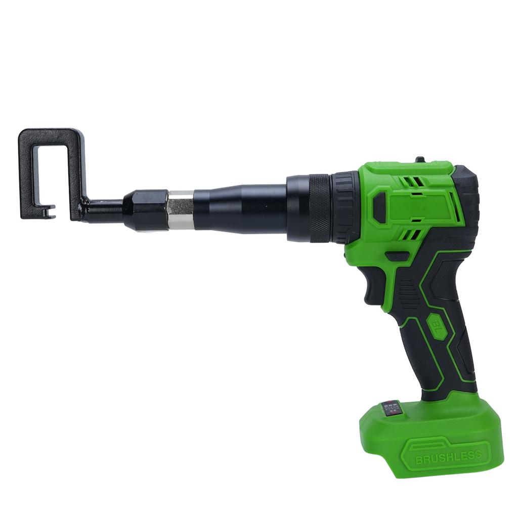 Lithium Light Steel Keel Pliers 360 Degree Rotatable Head Stroke Adjustable Riveting Pliers for BL1830B BL1840B BL1850B