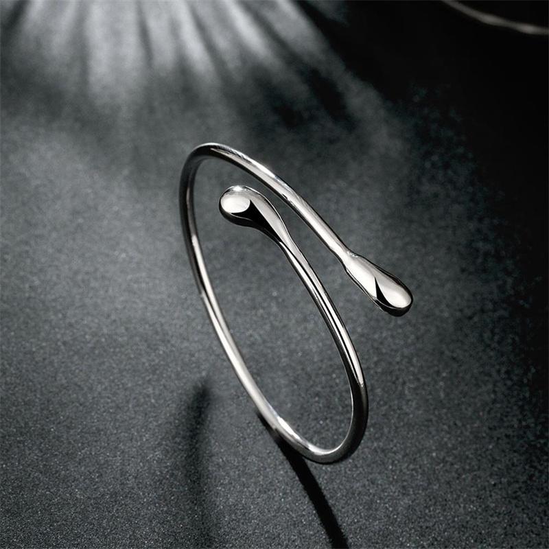 925 Sterling Zilveren Armband Dames Delicate Druppel Armband Dames Mode Bruiloft Kerst Cadeau Sieraden