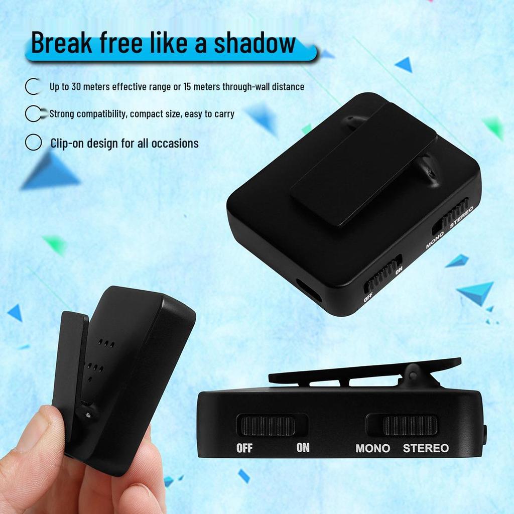 M8 2.4G Wireless In-ear Monitor for Music Performance with Noise Reduction
