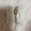 Used Katespade Hollis Three Hand Matte Gray Leather Watch KSW1548