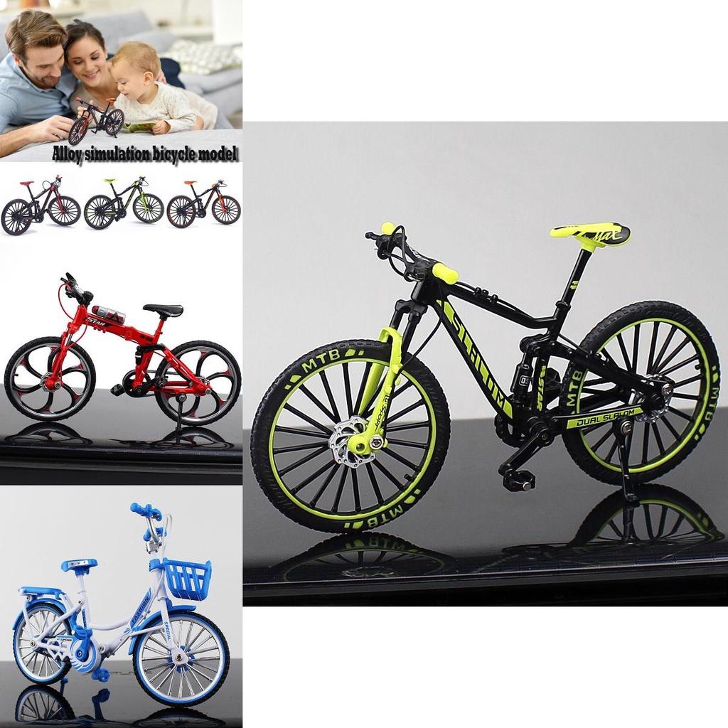 Exquisite Legierungssimulation Fahrradmodell Ornamente Mini Fahrrad Sammlerstück Geschenk