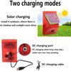 Waterproof Solar Alarm Multifunctional Rechargeable Solar Lamps Animal Deterrent Sound Alarm Security Alarm Siren