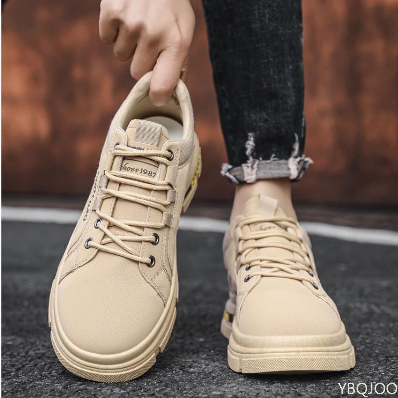 Fashion Spring Autumn Men's Anti slip Wear resistant Casual Board Shoes Simple Comfortable Daily Casual Fashionable Men's Shoes
