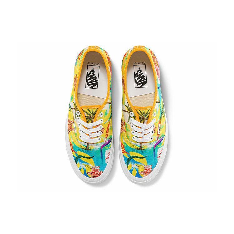 Vans OG Authentic LX Citrus Palm Unisex Sneakers Multi-Color VN0A4BV9B4T