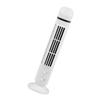 Vertical Electric Fan Bladeless USB Power Supply Multifunctional Stand Up Cooling Fan for Home with Light