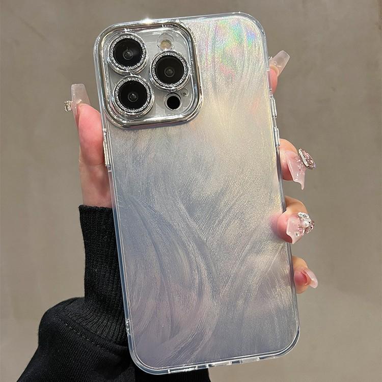 Gradual change feather yarn suitable for iphone11 mobile phone case 11promax apple 11 case 11 soft 11pro premium