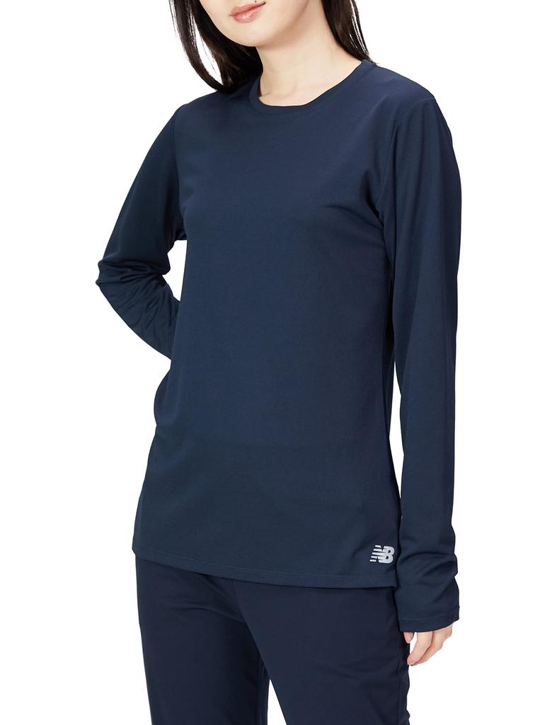 Exclusive SuperCore Core Run Long Sleeve Running with Sweat Absorbent Quick Drying Function WT11204 Eclipse Japan M To Japanese Size [New Balance]