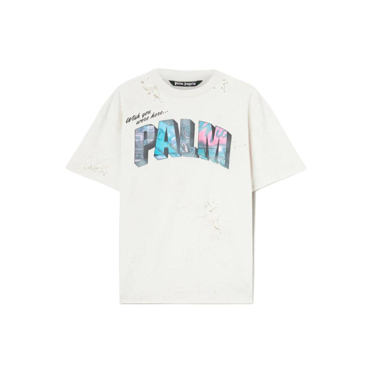 PALM ANGELS SS23 LogoT Unisex PMAA072S23JER0020184