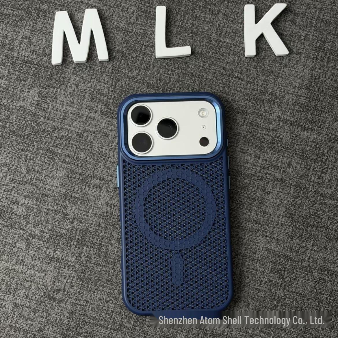

iPhone 17 Pro Max Honeycomb Heat Dissipation Magnetic Case - Drop-Proof Summer Edition iPhone 16