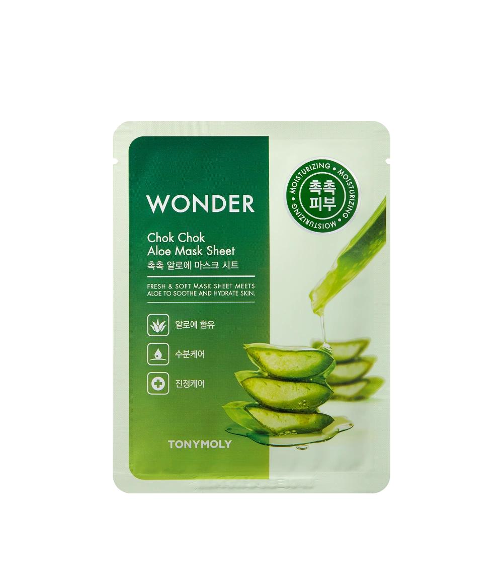 (10+10) Wonder Aloe Moisturizing Mask Sheet