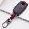 Soft Silicone Smart Key Sleeve for Toyota Raize Veloz Avanza Wigo Rush Calya Sigra with Keychain Honeycomb Texture Soft Silicone Smart Key Fob Sleeve
