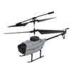 RC Helicopter KY202 Obstacle Avoidance Drone Remote Control Helicopter Toy For Over 14 Years Old Grey 2 Battery