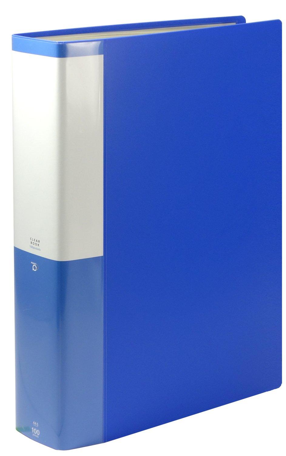 

KOKUYO File Clear File POSITY A4 100 Sheets Blue P3-L100NB синий