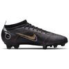 Nike Mercurial Vapor 14 Pro FG Czarne Metaliczne Złoto Męskie Trampki Metaliczno-Srebrne Jaskinia-Kamień DJ2846-007