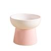Ceramic Cat Elevated Bowl High Foot Pet Feeding Dishes Nordic Style Dog Food Water Feeders  Kitten