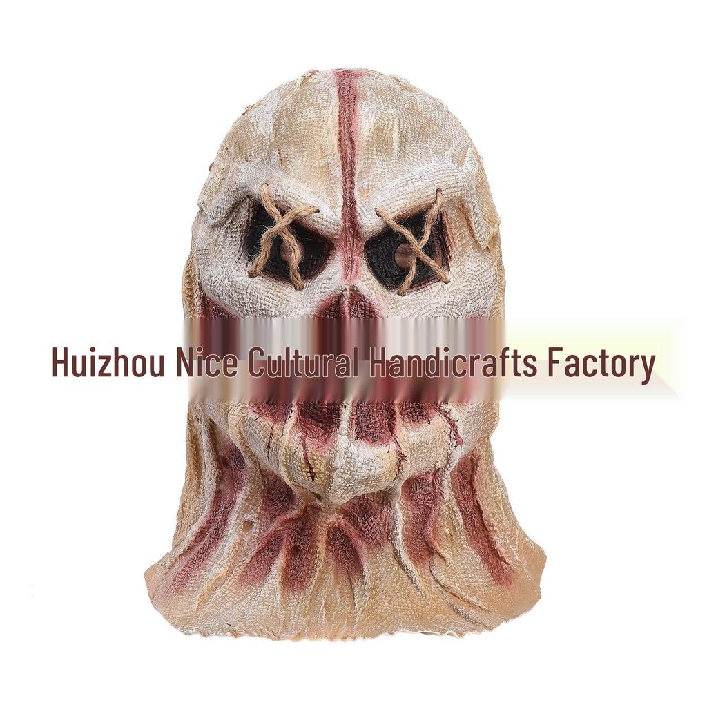 Cross-Border Halloween Scarecrow Horror Mask