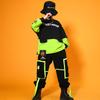 June 1st Kids Street Dance Costume - Boys' Hip Hop Drum Kit Outfit & Girls' Jazz Dance Outfit Trendy Performance Wear.
