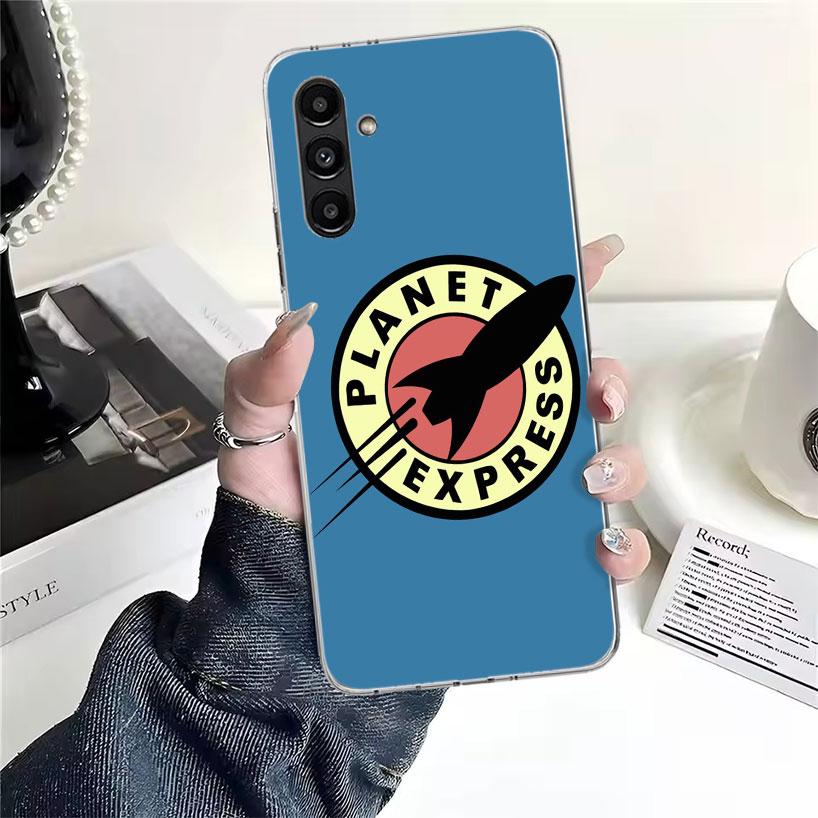 Futurama Planet Express Phone Case For Samsung Galaxy A13 A14 A15 A16 A17 A53 A54 A55 A56 A57 A33 A34 A35 A36 A37 A23 A24 A25 A2