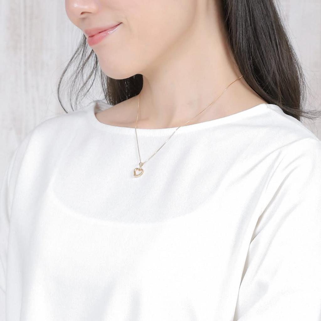 Goods 18K Gold Open Heart Pendant Top Head Charm [Happy Shop]