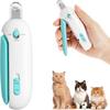 Potaroma Cat Nail Clipper Adjustable 3 Size Trimming Hole With Hidden Nail File Safe Anti-Splash Claw Cutter Professional Grooming Toenail Trimmer