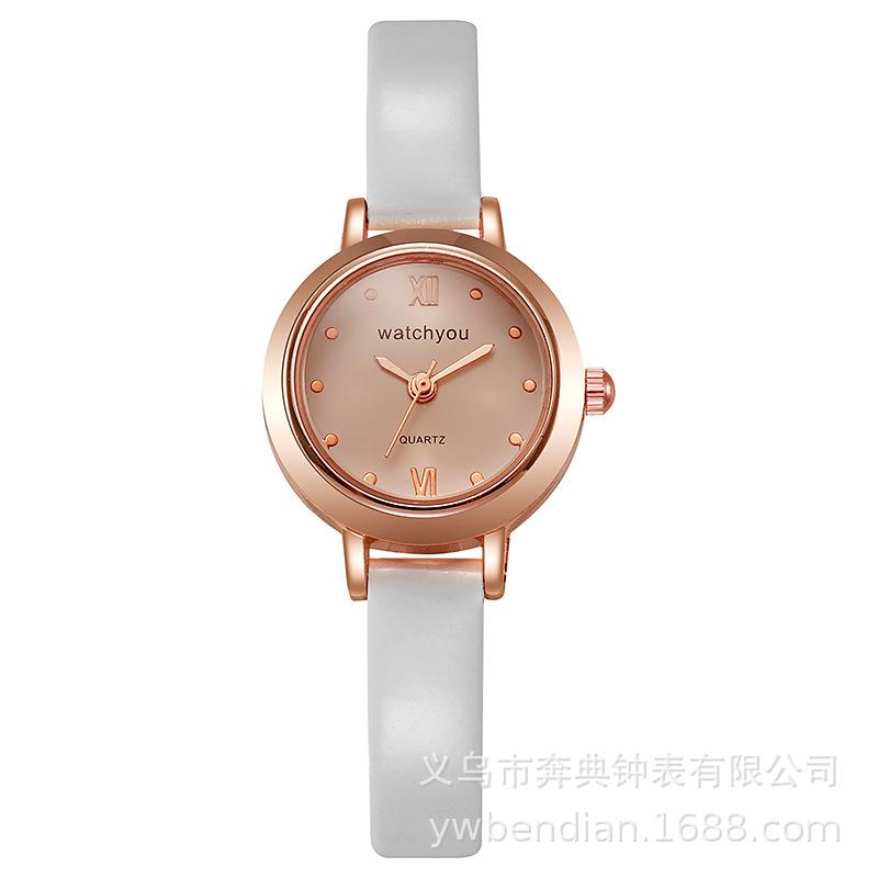 

Популярний модний жіночий годинник, простий темперамент, ніша, легкий, розкішний, новий стиль годинника, гарячий продаж жіночих годинників білий