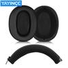 YAYINCC Replacement Printed ice silk fabric EarPads For Sony WH-CH710N WH-CH720N Headset Noise Cancelling Earmuff Repairing Part