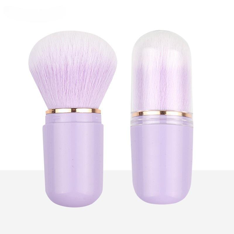 Telescopic Portable Capsule Makeup Brush - Blush Brush & Beauty Tool
