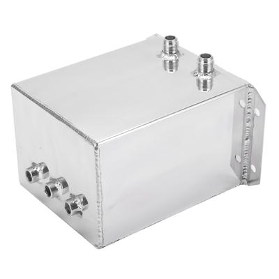 Vasca di raccolta olio 6L T?6061?Modifica Universale in Alluminio per Raccolta e Filtrazione Carburante